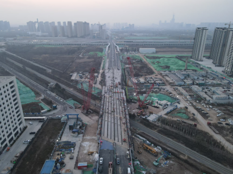 【环通公司】大寨路西段工程主体全线贯通！